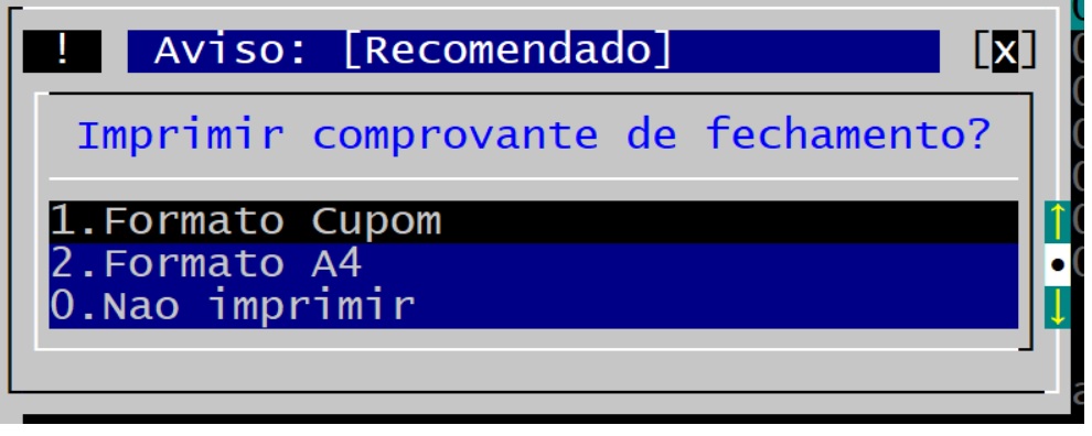 coloque as opções igual a imagem